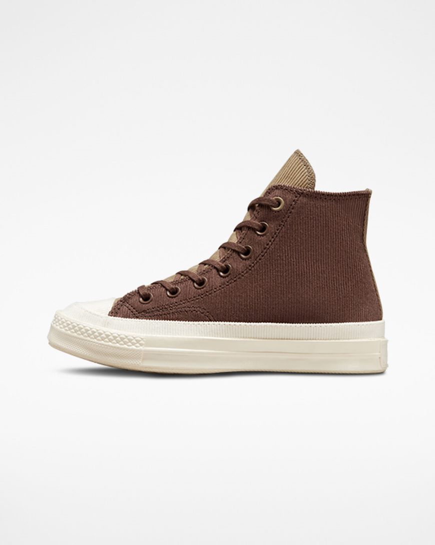 Women's Converse Chuck 70 Workwear High Top Shoes Brown / Khaki | AU CE463U